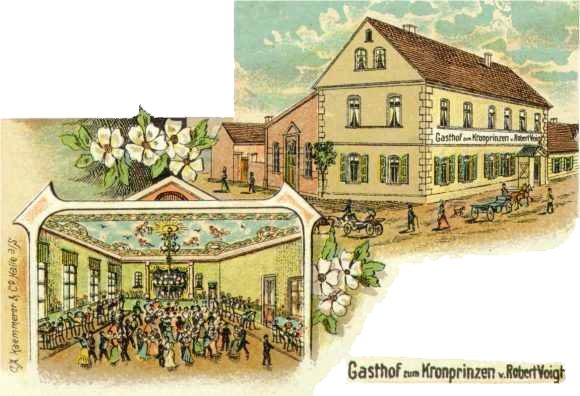 Gasthof zum Kronprinz um 1905